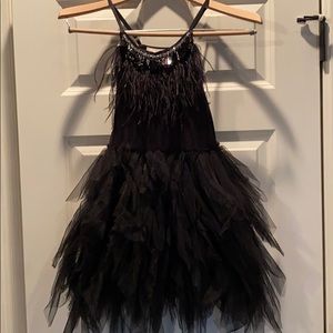 Girls Tutu du Monde Black Dress Size 8/9